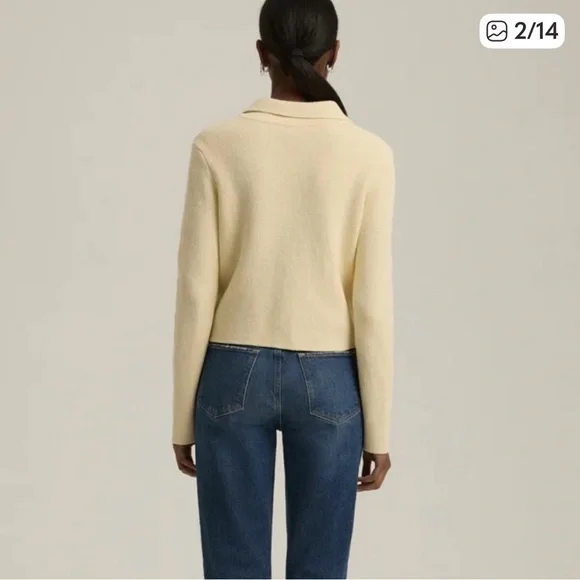 Favorite daughter yellow Annabel Button-Front Women's Cardigan Jacket new XS - Picture 2 of 8